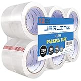 JARLINK Clear Packing Tape (12 Rolls), Heavy Duty Packaging Tape for Shipping Packaging Moving Sealing, Stronger & Thicker 2.8mil, 1.88 inches Wide, 60 Yards Per Roll, 720 Total Yards