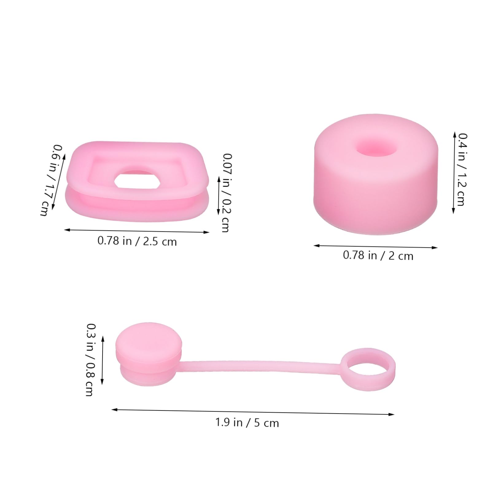 OFFSCH 12 in 1 Straw Topper Set Straw Covers for Leakproof Tumbler Accessories