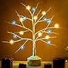 Christmas Lighted Birch Tree for Tabletop, 18 LED Battery Operated Prelit Birch Tree for White Christmas Decorations…
