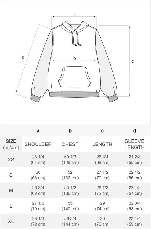 Aelfric Eden Hoodie Herren Oversize Kapuzenpullover Langarm Sweatshirt Y2K Hoody mit Kapuze Basic Kapuzen Pullover Vintage Hooded mit Muster Unisex Sport Oberteile Streetwear Weiß, M