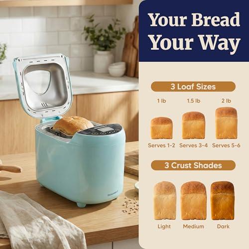 Digital Bread Maker with Gluten-Free Setting