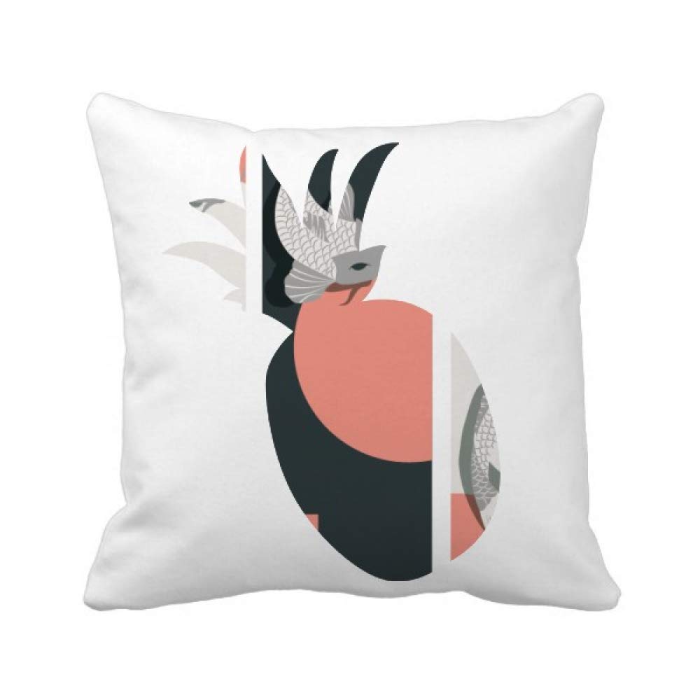 Coussin poisson japonais motif ananas pour créer un coin lecture zen