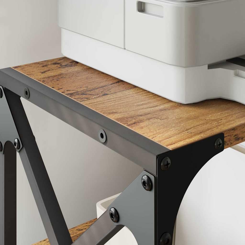 Soporte de impresora de 2 niveles para oficina, diseño industrial