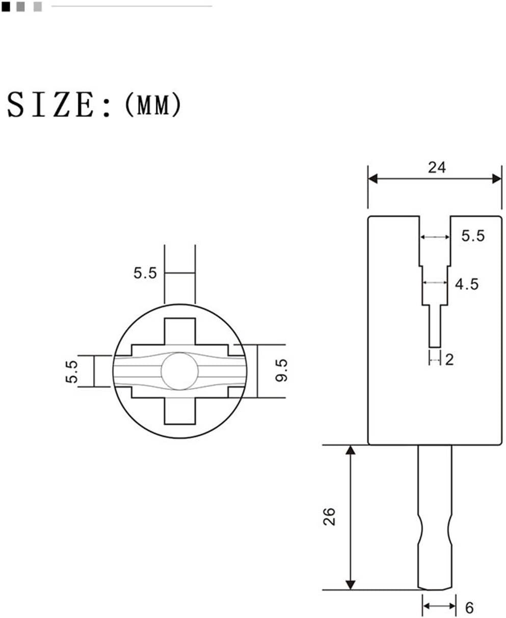 Hexagonal Drill Bit Tuning Peg Winder For Electric Acoustic Guitar Bass String Change Maintenance, Attaches to Power Screwdriver or Power Drill : Musical Instruments