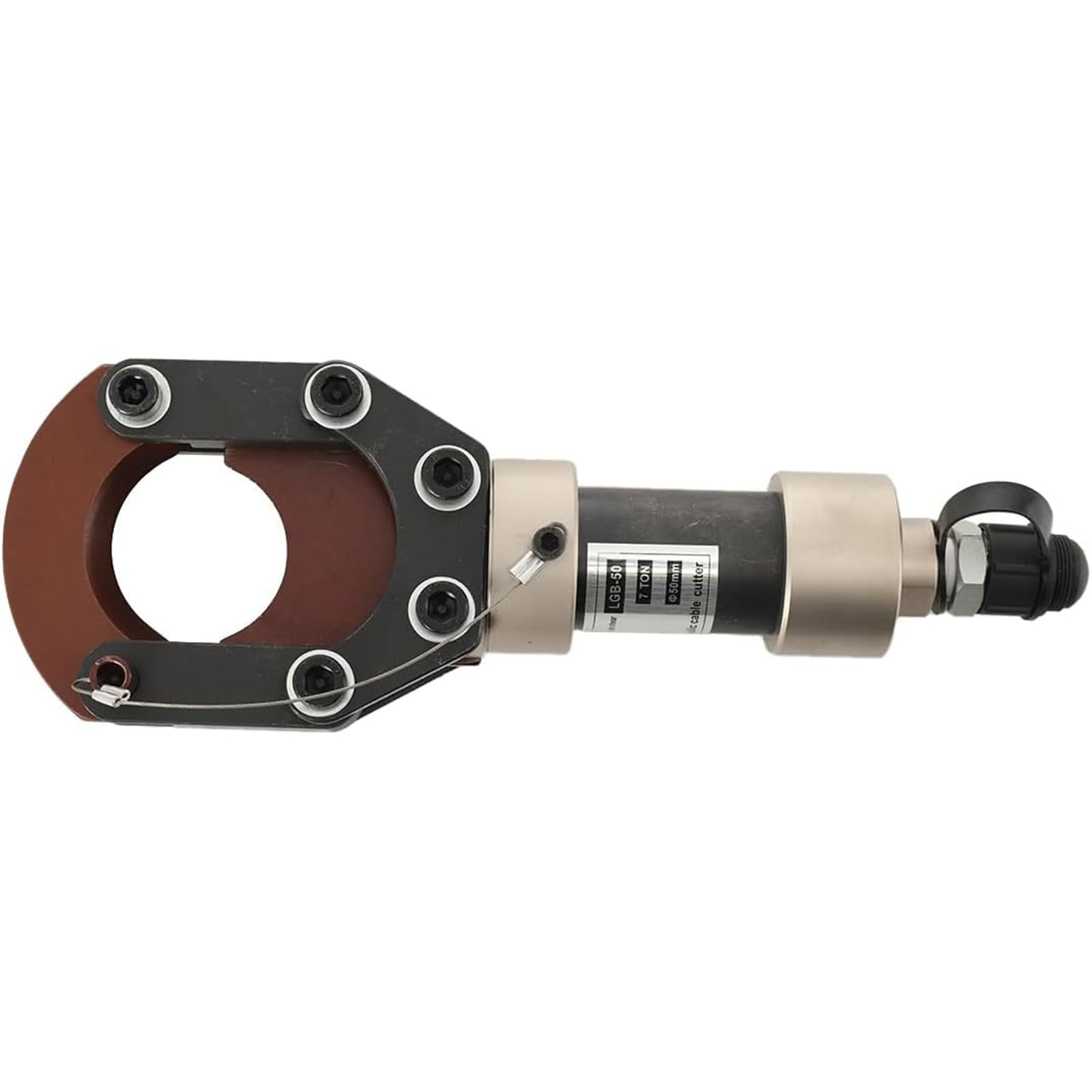 Gykozy Hydraulic Cable Cutters With 90Kn Force, Cuts Wire Rope, Rebar, Steel Strand Up To 50Mm For Construction