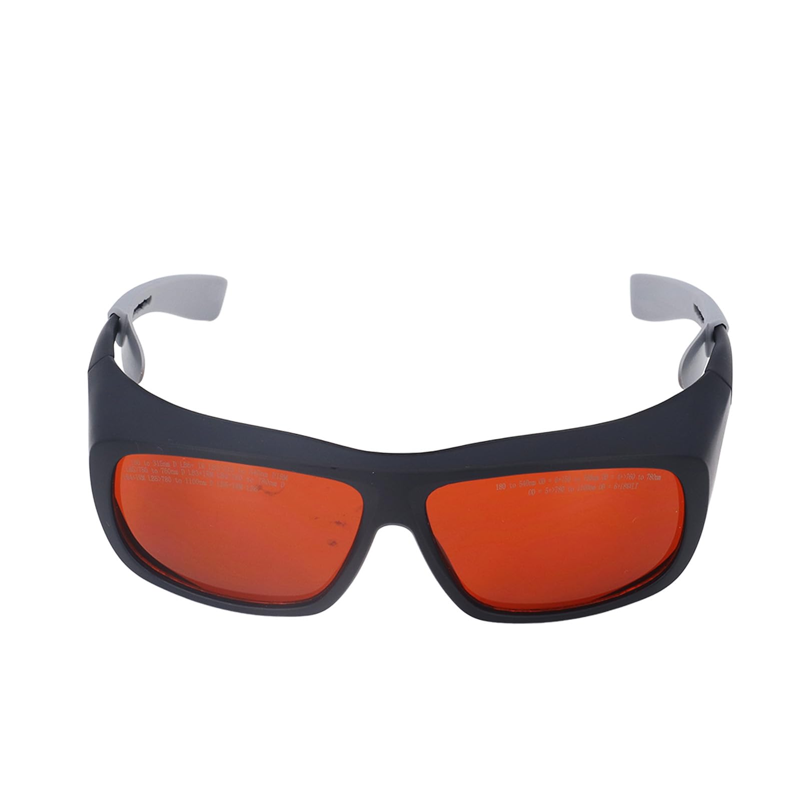 Laserowe okulary ochronne Profesjonalna klasa 180 nm do 540 nm i 750 nm do 1100 nm Ochrona długości fali dla techników światłowodowych i entuzjastów ów Materiał PC Trwały i wygodny