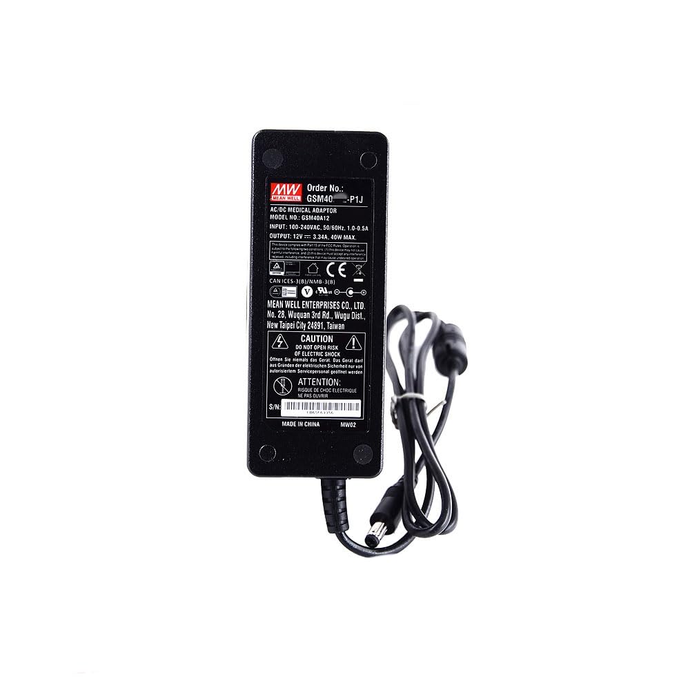 Mean Well GSM 40W 3.34A Adaptateur d'alimentation GSM40A12-P1J