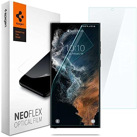 Spigen NeoFlex [2 Pack] Screen Protector Film for Samsung Galaxy S22 Ultra