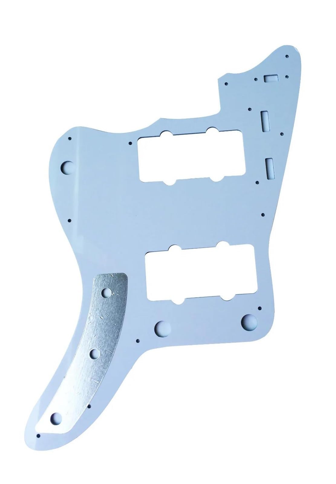 maskownica do gitary Płytka ochronna na płytkę gitarową Scratch Plate - 4-warstwowa płytka ochronna na płytkę gitarową Blue Pearl