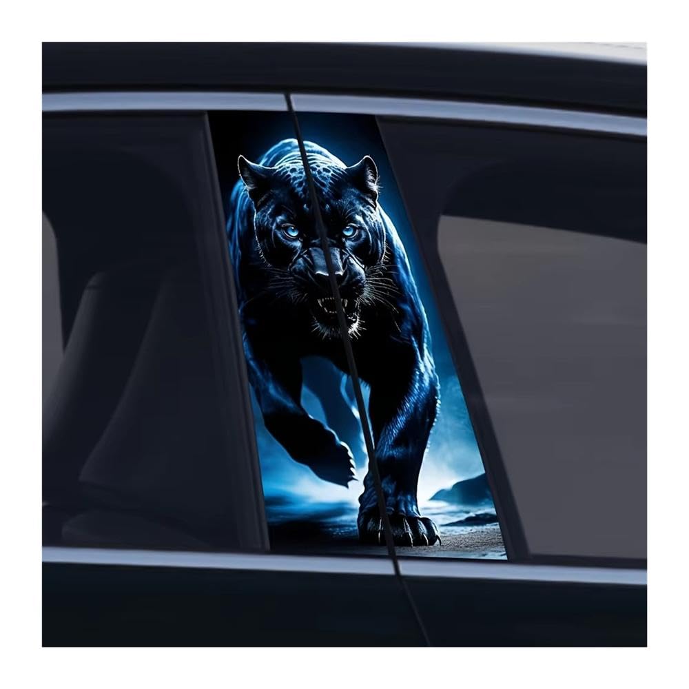 Bertdcx One Color Domineering Panther Car Sticker Waterproof Vinyl Self Adhesive Scratch Resistant Auto Parts