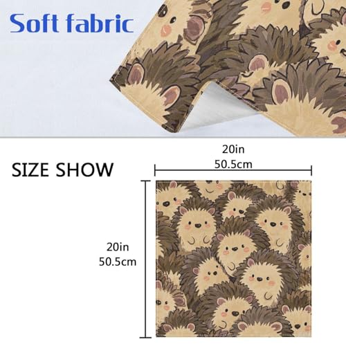 Servilletas de tela reutilizables 20 x 20 in set de 4 miniatura 6