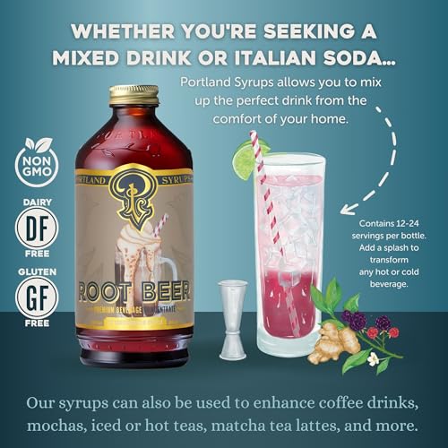 P Portland Syrups Portland Syrups Genuine Root Beer Syrup thumb #1