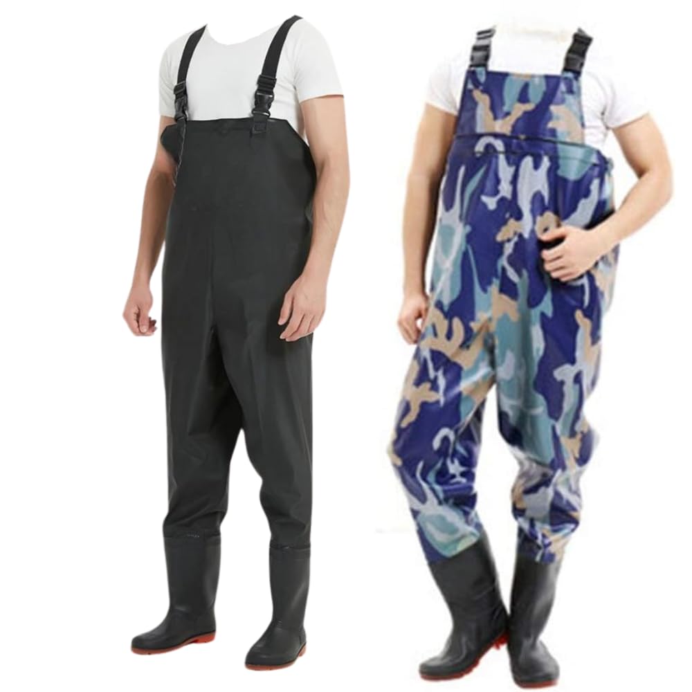 Scafandro Doble PVC para la pesca impermeable Botas de pesca Avampda trabajo de palombaro zancuda pesca
