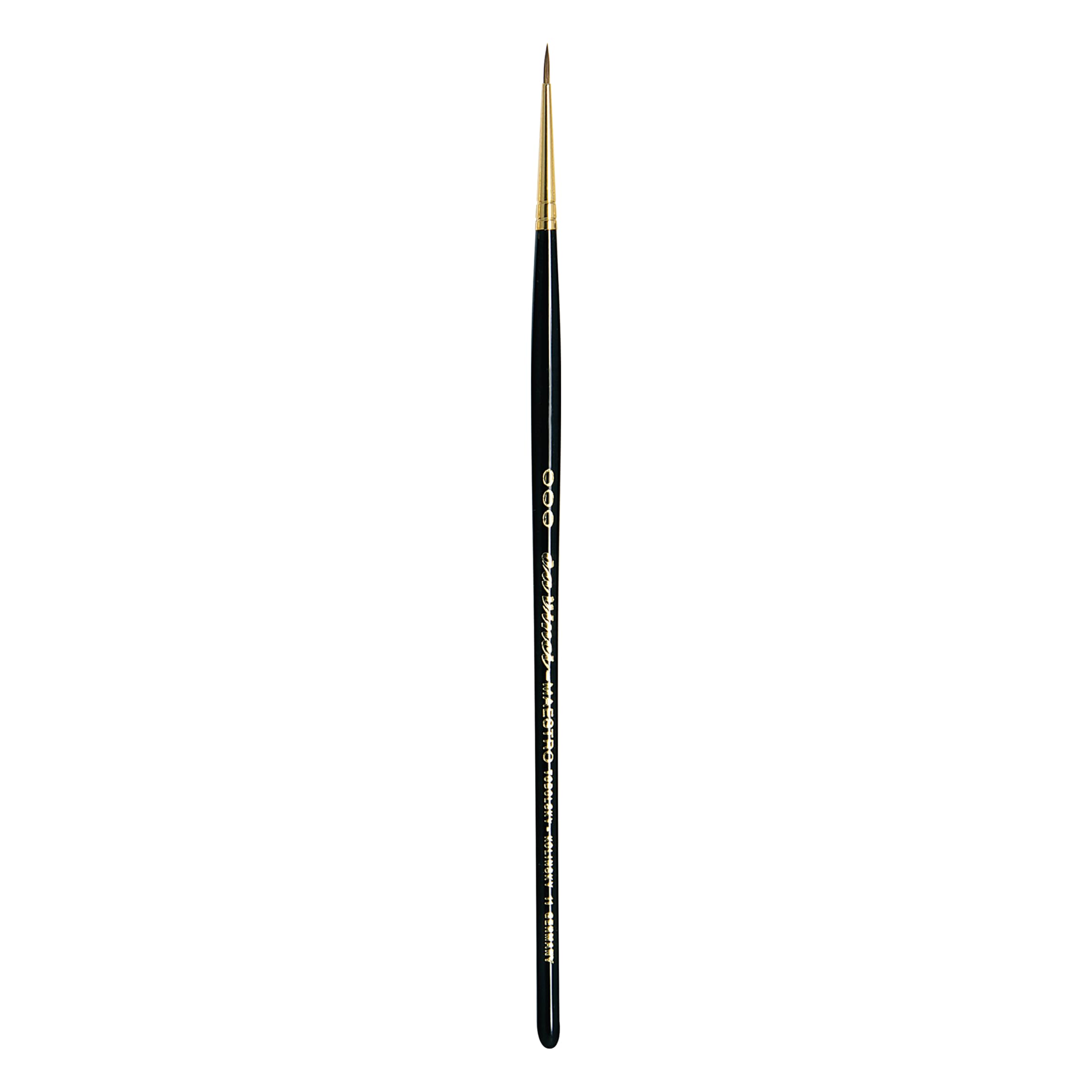 da Vinci Watercolor Series 11 Maestro Paint Brush, Fuller English Round Kolinsky Red Sable, Size 3/0
