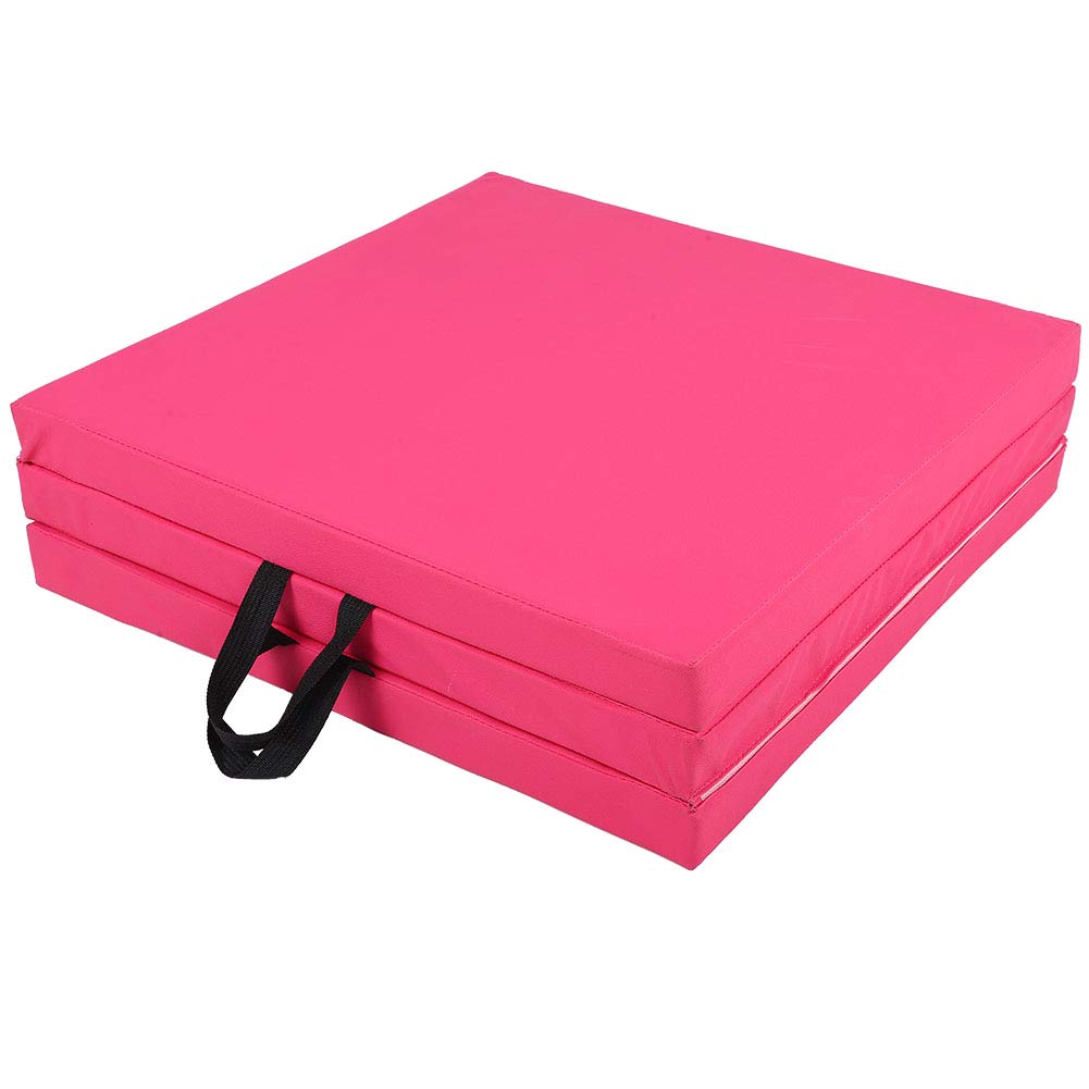Changor Estera de Yoga para Niños, Diseño Plegable de 3 Capas