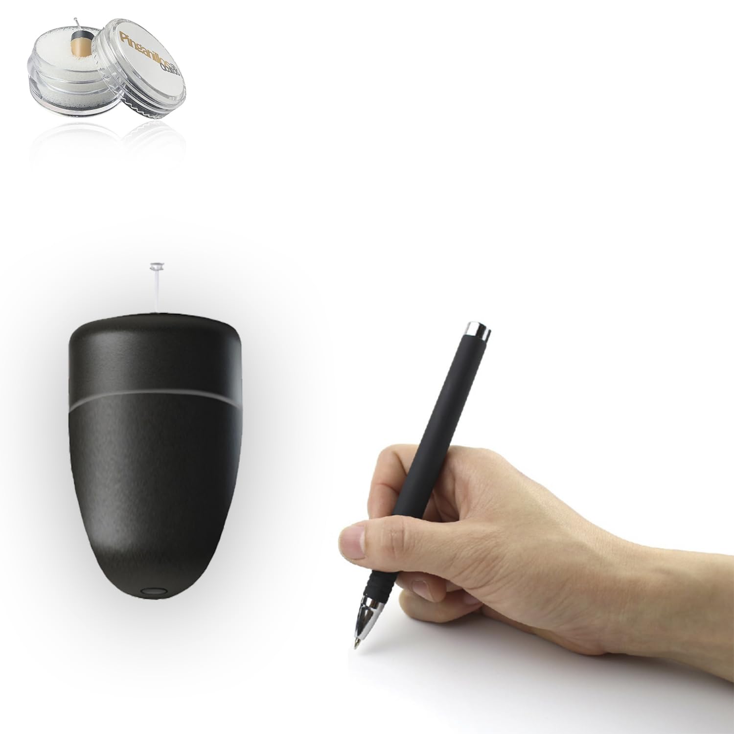 Pinganelli nascosti Pinganillo Esami Penna Bluetooth nascosta - Auricolare spia invisibile senza fili copia esame. (UltraMini)
