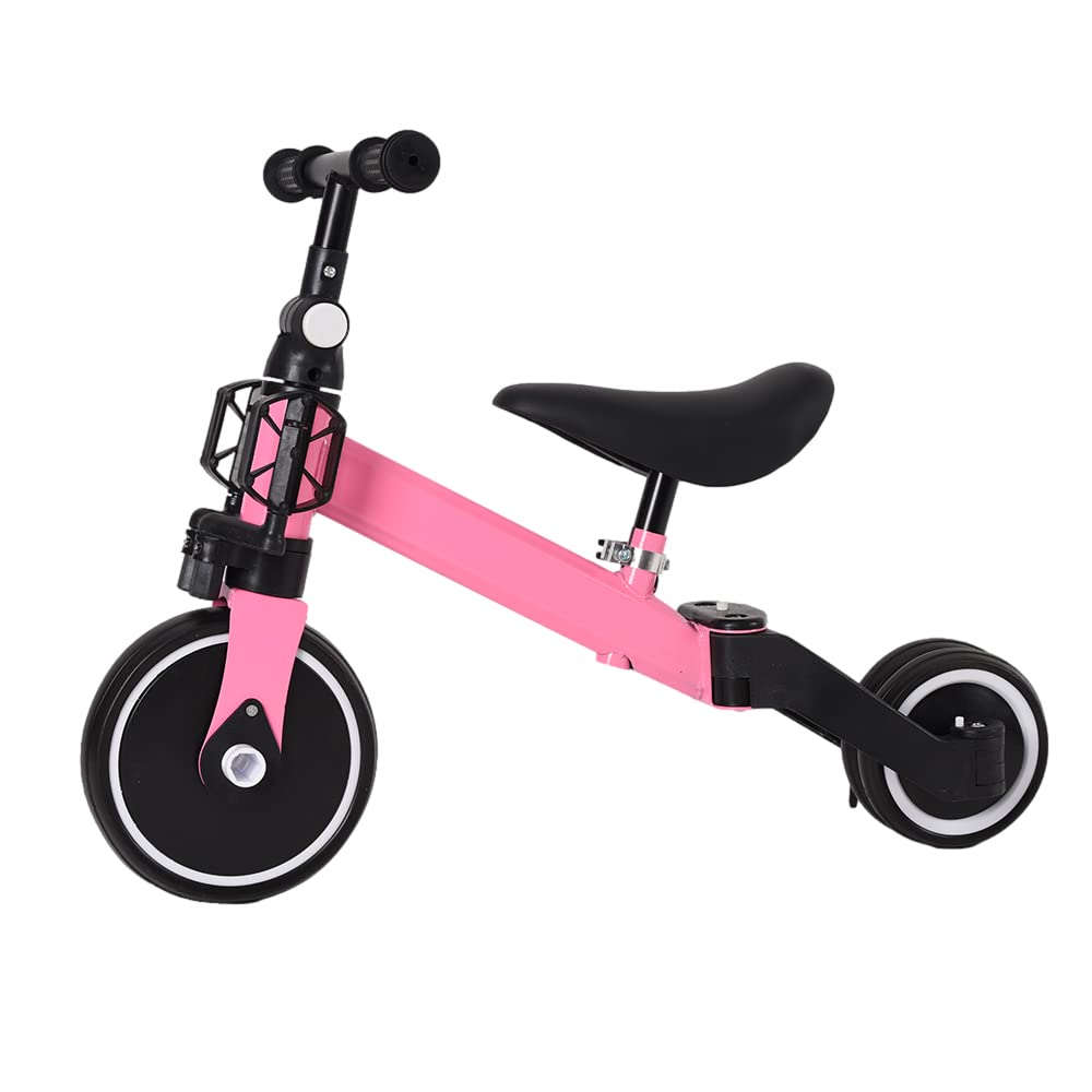 Little Dutch Driewieler 4 in 1 pink 1 jr