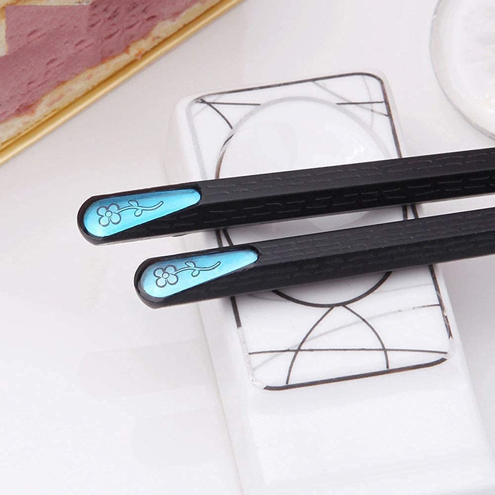 Set Di 10 Bacchette Per Bambini Con Supporti Per Apprendimento – Riutilizzabili, In Materiale Sicuro, Lavabili In Lavastoviglie, Per Sushi E Noodles