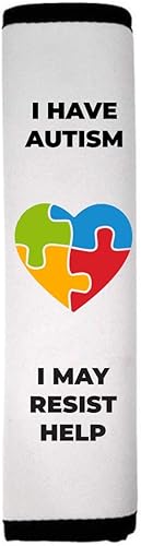 Funda para cinturón de seguridad de alerta médica