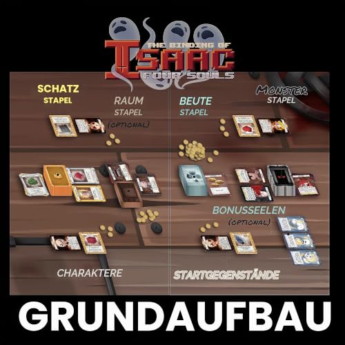Maestro 76243 Binding of Isaac: Four Requiem-The Ultimate Collection-EN Boardgame, Bunt, Rechteckig – Ansicht 6