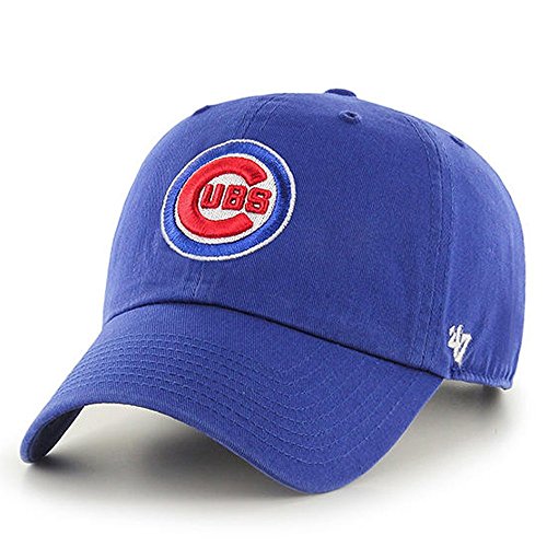 Image of '47 Brand Chicago Cubs Clean Up MLB Dad Hat Cap Royal