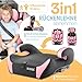 KIDIZ® Autokindersitz Kinderautositz mit Isofix Gruppe 1+2+3 9-36 kg 5-Punkt-Sicherheitsgurt, Autositz, Kindersitz, Einstellbare Kopfstütze | Mitwachsende Sitzerhöhung 1-12 Jahre, Stabil und Sicher