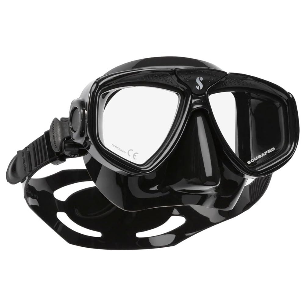 Scubapro Zoom Rental Mask, Black Kit de détendeur pour plongée en Eau Froide Unisex-Adult, Multicolor, Taille Unique