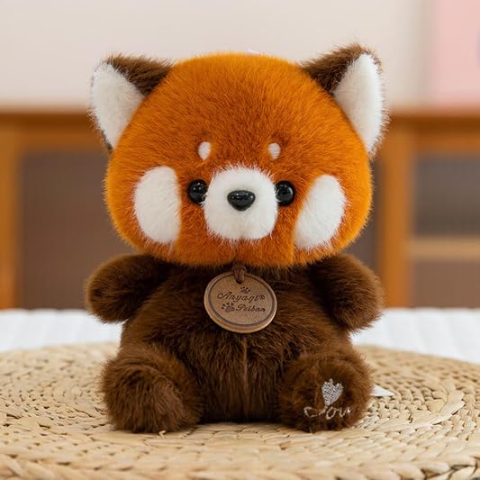 Image of SCOOBA Cute Pendant Panda frangrance Soft Toys for Kids Babies 18cm (Pendant red Panda)