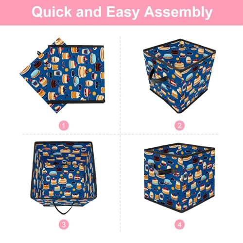 Boîte de rangement pliable grand format pour optimiser le placard - 7