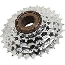 Pyhodi 5-speed Flywheel, Bike Cassette Sprocket, 14T-28T Bike Rear Multistage Flywheel, Road Bike Sprocket, High Freewheel and Good Impact Resistance for Mountain Bike