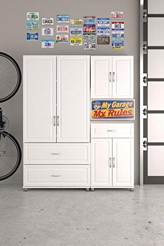 SystemBuild Kendall 54" Wall Cabinet - White