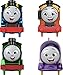 Thomas & Friends Motorized Toy Trains, Set of 4 Engines Thomas Nia Percy & Kana for Preschool Pretend Play Kids Ages 3+ Years
