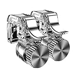 SKISUNO ポータブルゲームトリガー 透明ゲームコントローラー 対応 左右兼用 快速射撃 ボタン押し式 アクセサリー ゲーム体験向上