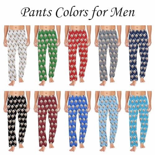 MyPupSocks Custom Face Pajama Pant Christma Pajama Bottom Personalized Pajama for Boyfriend Girlfriend Photo Pajama Bottom3