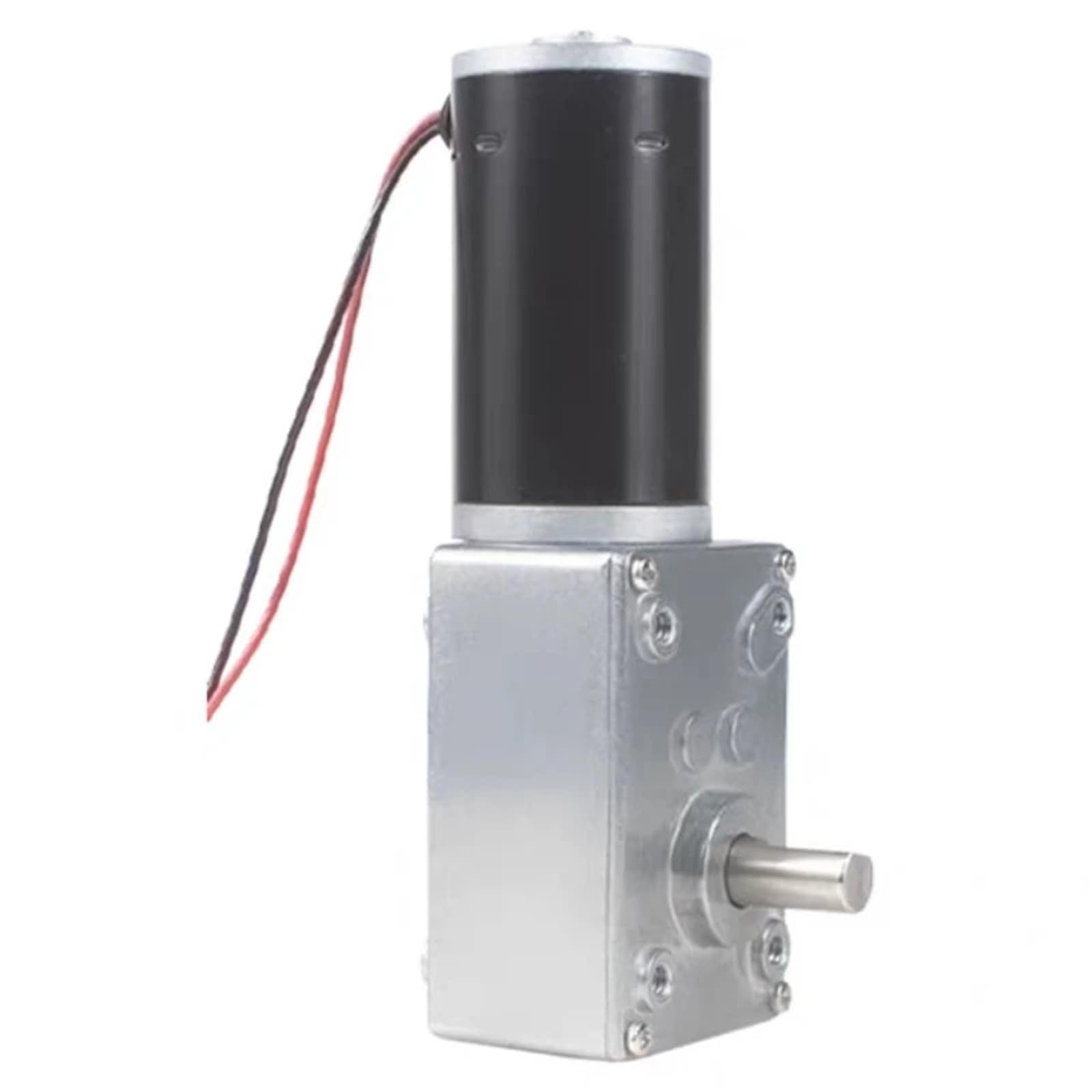 5840-31ZY Motor de Engranaje Reductor DC 12V 24V Alto par Alta Potencia 2-70kg 7RPM-470RPM Gusano invertido 1 Uds(Motor x Bracket,16 RPM)