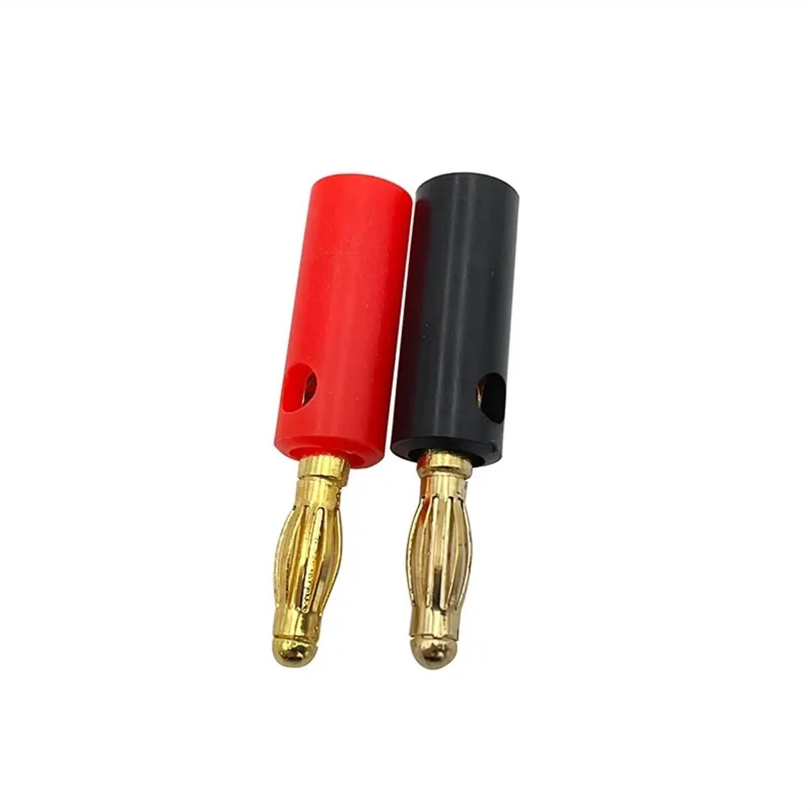 Spina for altoparlante con connettore a banana da 4 mm placcato oro da 40 pezzi, compatibile con cavi for altoparlanti fino a 3 mm di diametro(20 Red 20 Black)