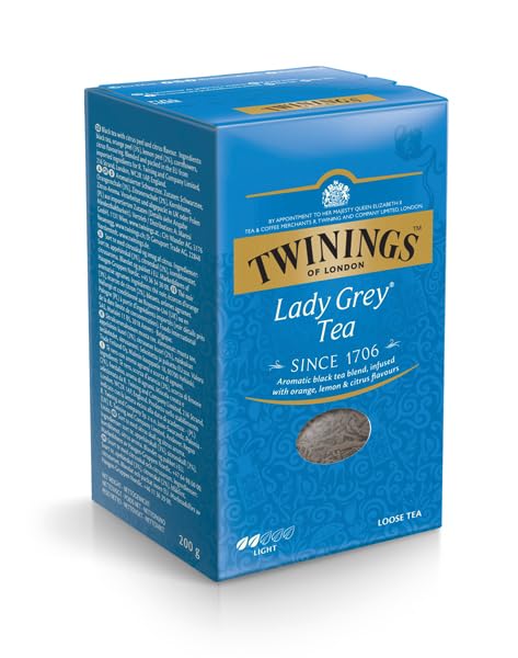 Twinings - Tè Earl Grey in foglie, 2 confezioni (2 x 200 g)