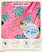 Cozople Boys Swim Trunks Comfort 4-Way Stretchy Swimwear Drawstring Pineapple Bathing Suit Fashion Quick Dry UPF50+ Surfing Swimsuit Size 9-10