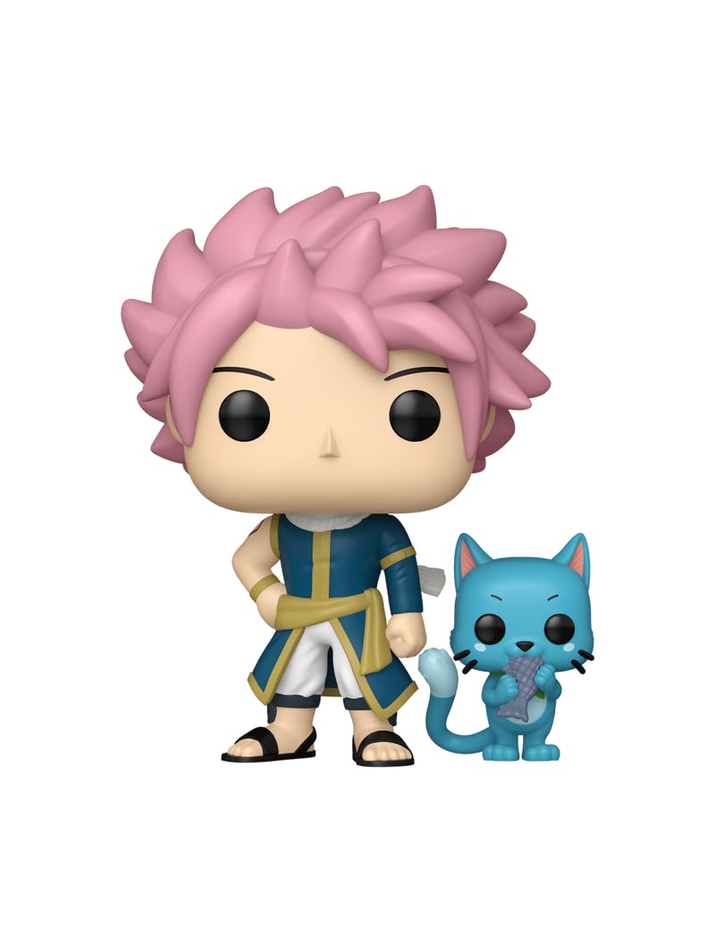 Funko POP! & Buddy: Fairy Tail 100 Years Quest - Natsu & Happy - Collectable Vinyl Figure - Gift Idea - Official Merchandise - Toys For Kids & Adults - Model Figure for Collectors and Display