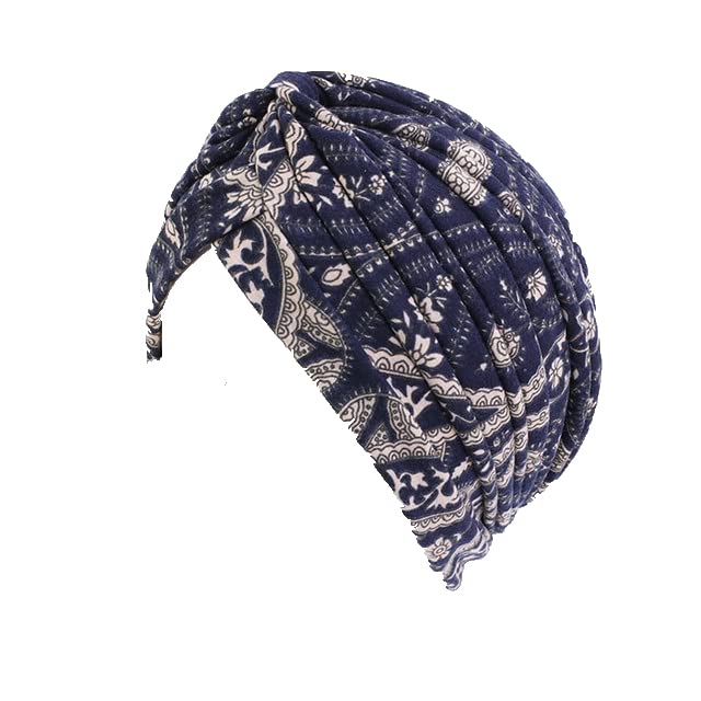 Chemo Hoofddeksels voor Vrouwen UK Beanie Sjaal Zachte Tulband Cap Bloemen Haar Tulband Ademend Katoen Dames Tulband Hoeden Hoofd Tulband voor Kanker Vrouwen, Beige, Eén Maat