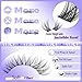 Natural Lash Clusters Wispy Cluster Eyelash Extensions Invisible Band Individual Lashes C-Curly DIY Lash Extension 8-16mm Waterproof Soft Cluster Lashes 168pcs by ALICE