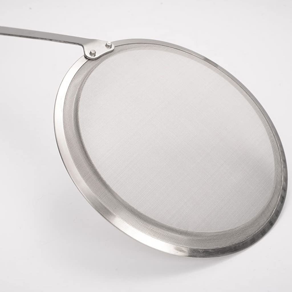 Cucchiaio Schiumarola Colino for pasta Colino da cucina Colino fine colino con comoda impugnatura antiscivolo Colino for uso domestico Utensili da cucina Schiumarola Per Cucinare ( Size : Small )