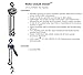 All Material Handling ML003-10 Mini Lever Chain Hoist, 1/4 (0.25) Ton, 10' Lift