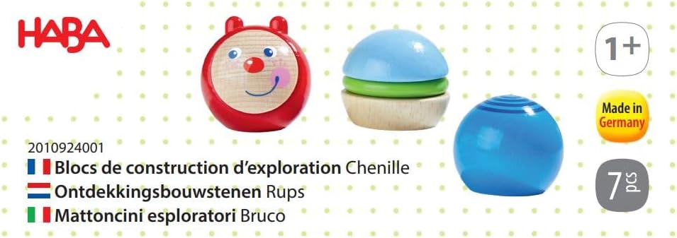 HABA Discovery Building Blocks CaterpillarHABA Discovery Building Blocks image 2