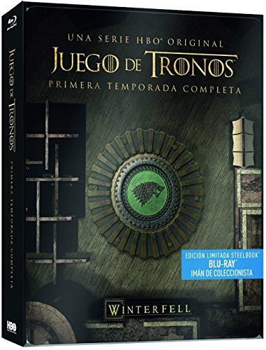 Game Of Thrones: The Complete First Season (Juego De Tronos: Temporada 1 Ed.Metálica, Importé D'Espagne, Langues Sur Les Détails