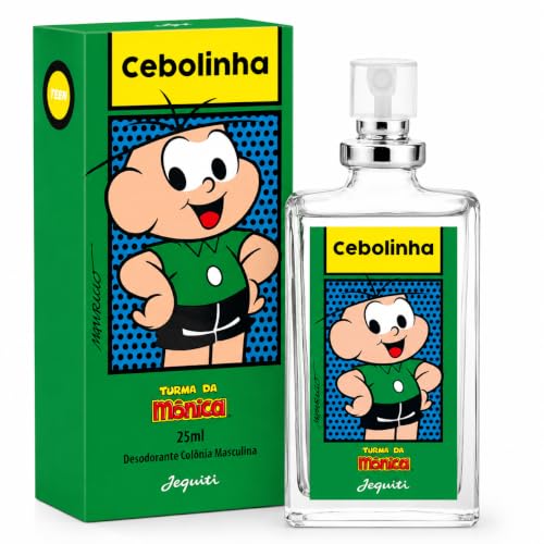 Jequiti Colônia Perfume Masculino Teen Cebolinha Turma da Mônica 25ml