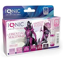 IONIC Magentas Essential Kit - Versatile Set of 6 Bottles of 20ml Colours from the Assortment