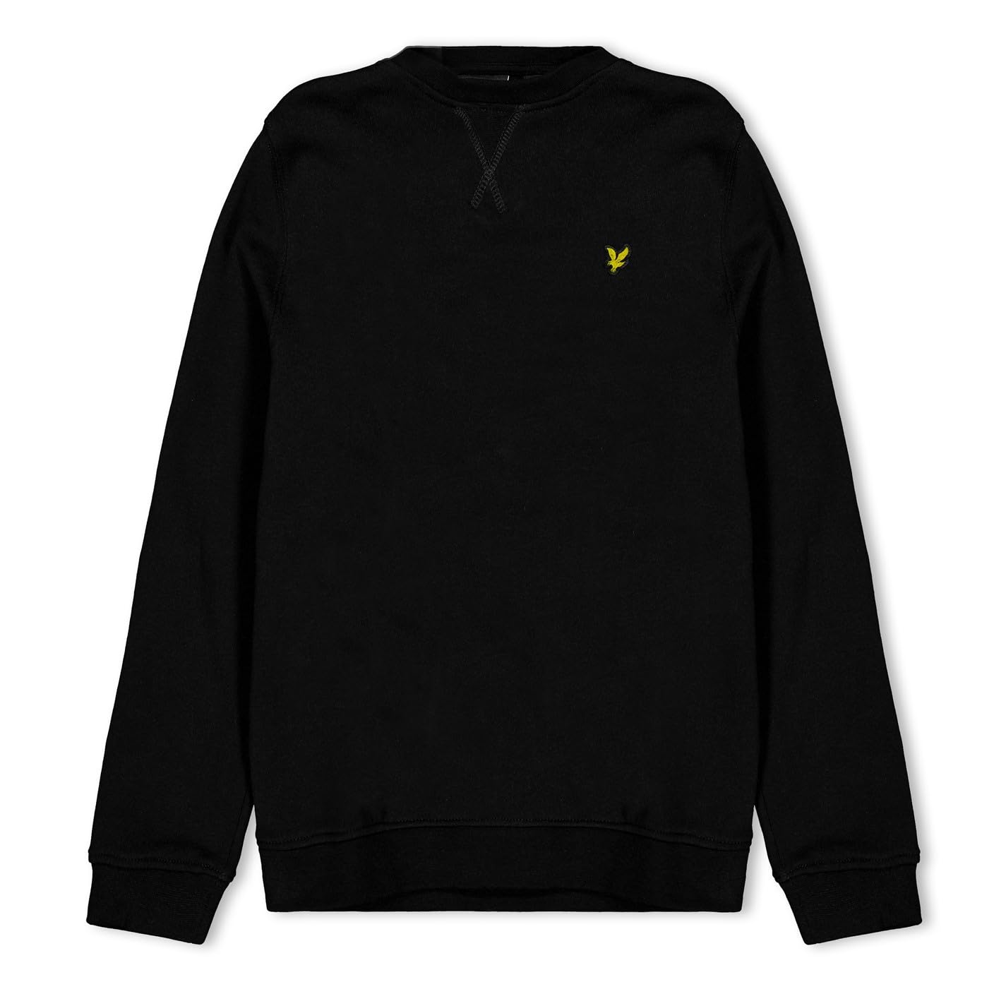 Lyle And Scott Boys Black Kids' Crew Sweatshirt, Sports Direct