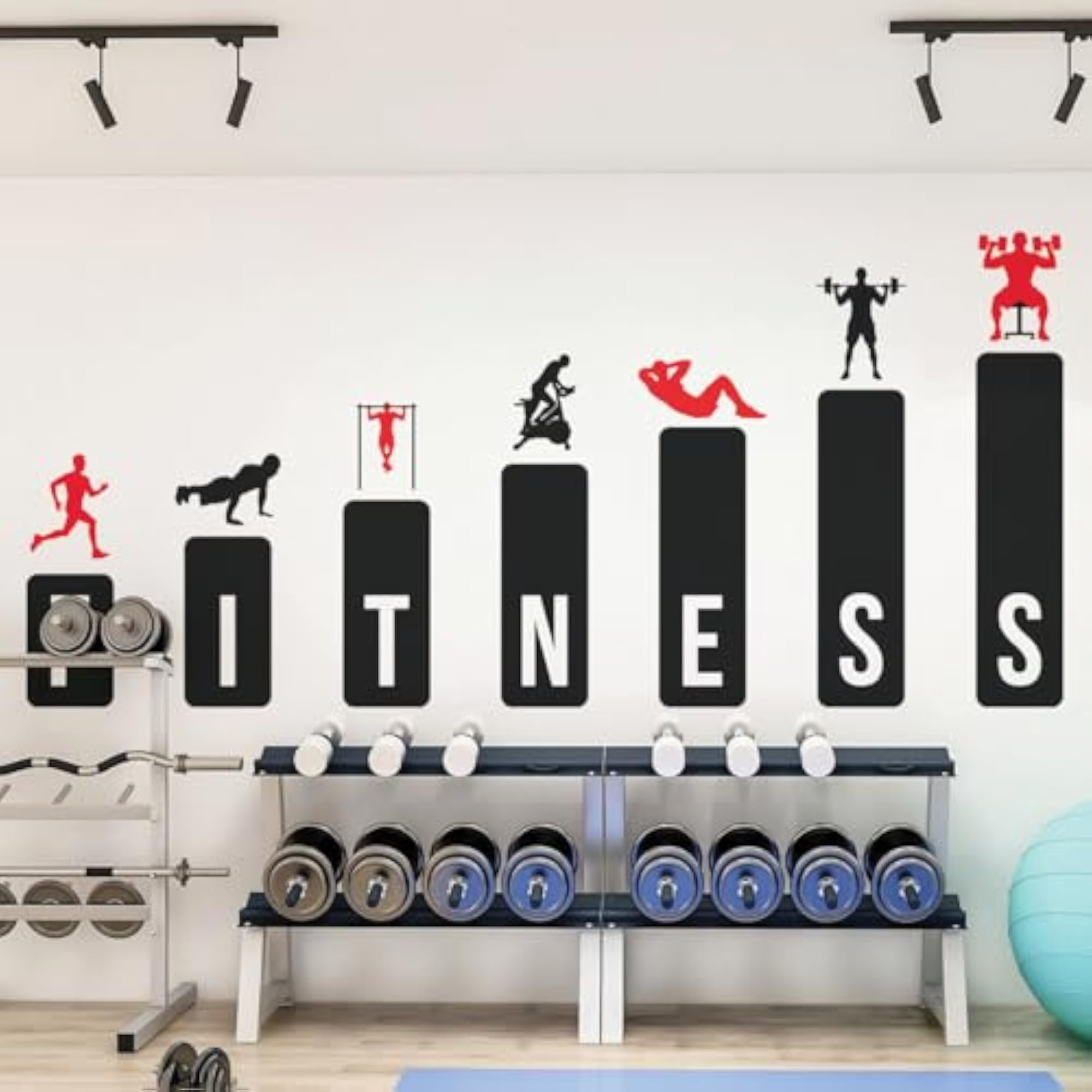 Gym - Fitness - Workout Wall Sticker