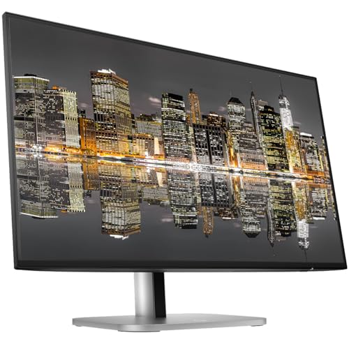 Image of HP Series 7 Pro 24-inch 724pf Full HD (1920 x 1080) LCD IPS Monitor, 2-Pack Daisy Chain, DisplayPort Bundled with Desk Mount Dual Monitor Stand